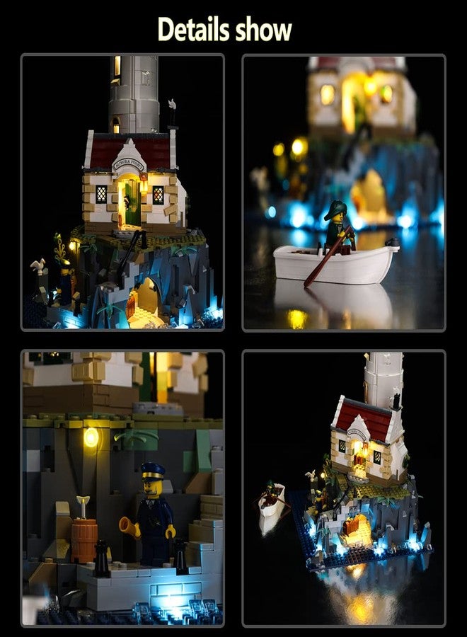 Kyglaring LED Light Kit Compatible with Lego Set 21335, Lighting Accessories Compatible with Home Ideas Motorized Lighthouse, Lights Only (Model Not Included), Classic Version. - Image 4